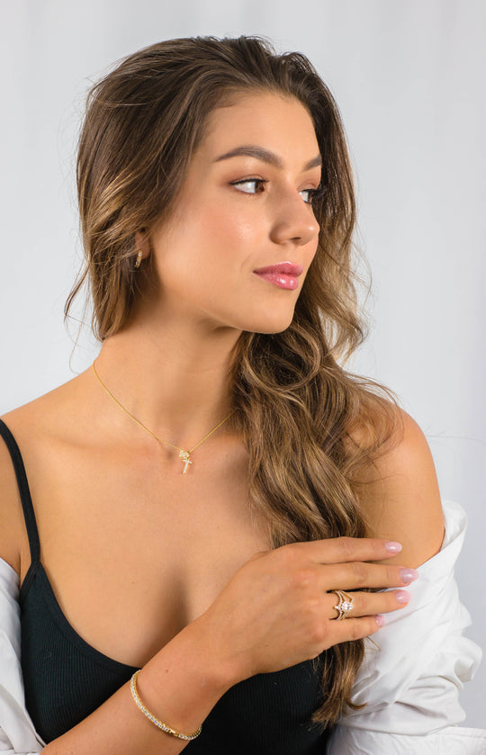 Georgini Luxury Letters A Initial Pendant