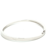 Breuning Sterling Silver Hinged Bracelet