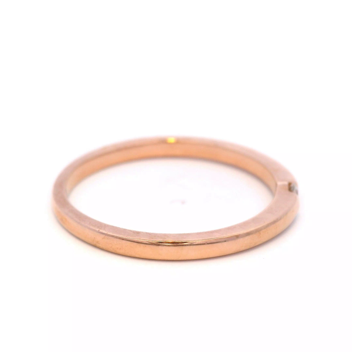 Tension Set Diamond Dress Ring in 9 Carat Rose Gold