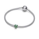 Pandora Green Owl Mini Charm