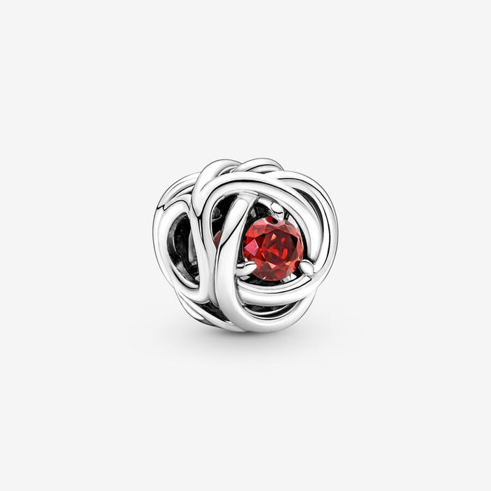 True red eternal cycle charm