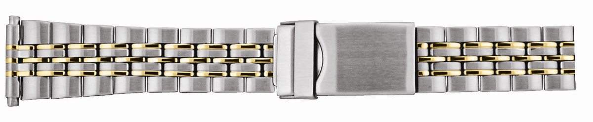Gents 2-Tone Watchband