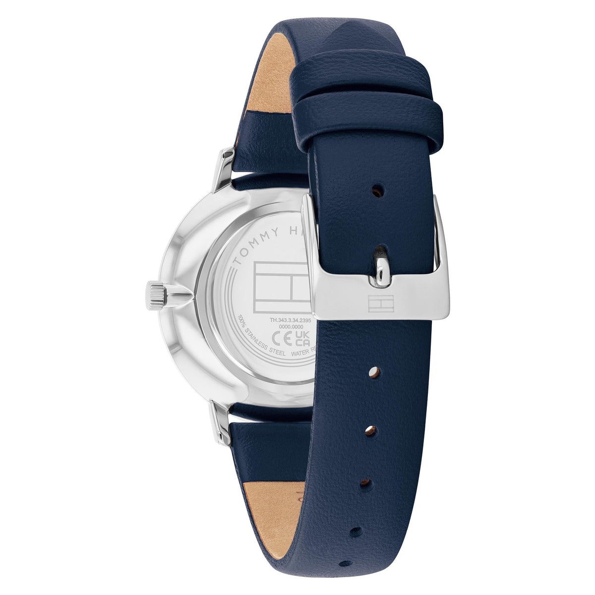 Tommy Hilfiger Navy Leather Women's Watch