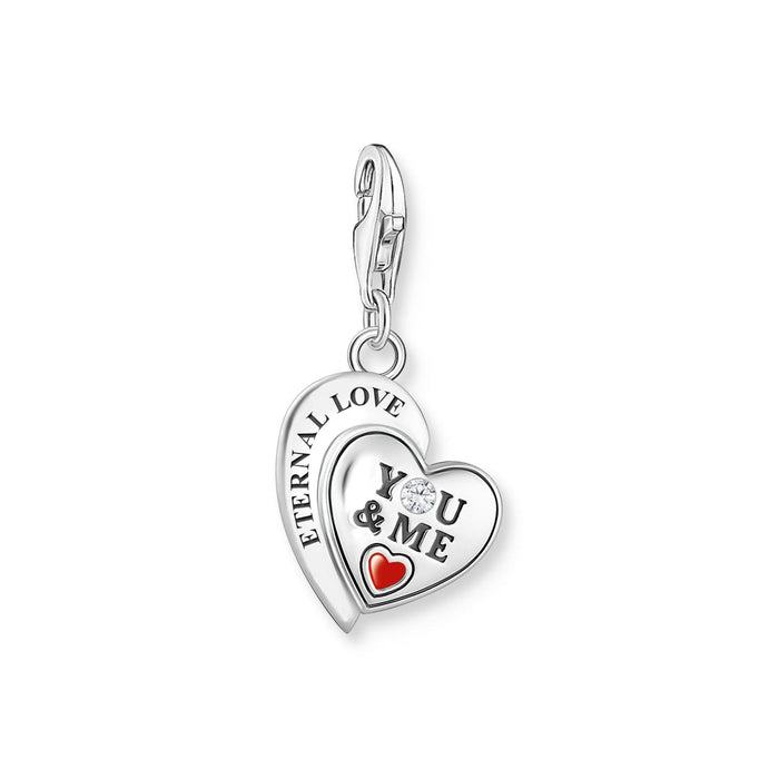 Thomas Sabo You & Me Charm Pendant Silver