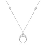 Ania Haie Silver Reversible Horn Necklace
