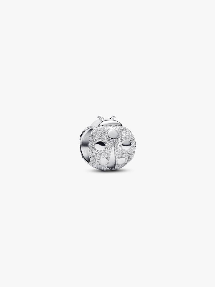 Pandora Textured Ladybird Mini Charm