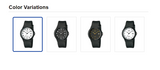 Casio Gents Analogue Watch with Black Dial MW59-1B