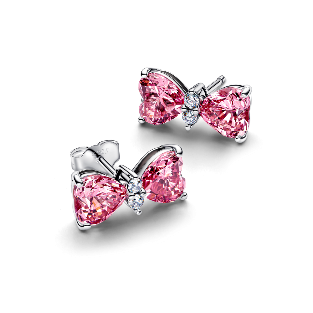 Pandora Bow Stud Earrings