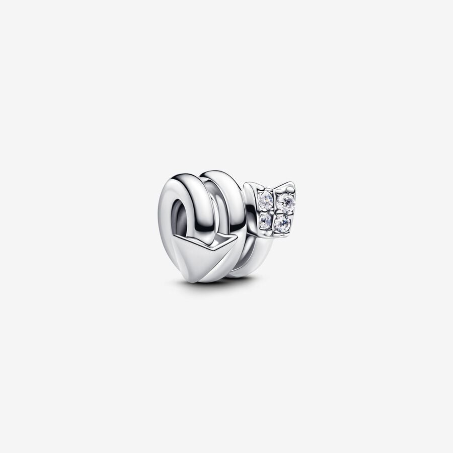 Twisting Arrow Charm
