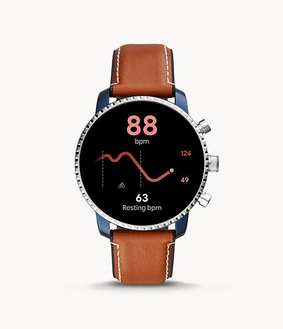Fossil Gen 4 Explorist Tan Leather Smartwatch