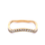 Diamond Set Wave Ring Set in Yellow Gold