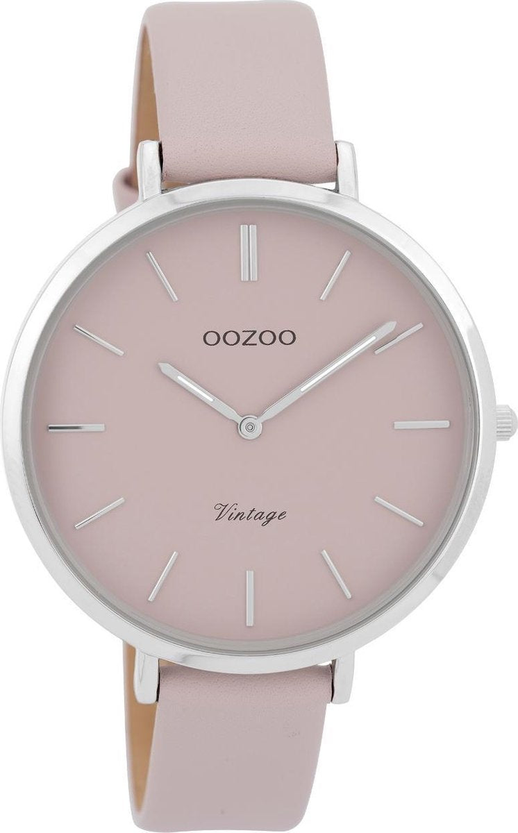 OOZOO Vintage Pink Watch 40mm - Gray