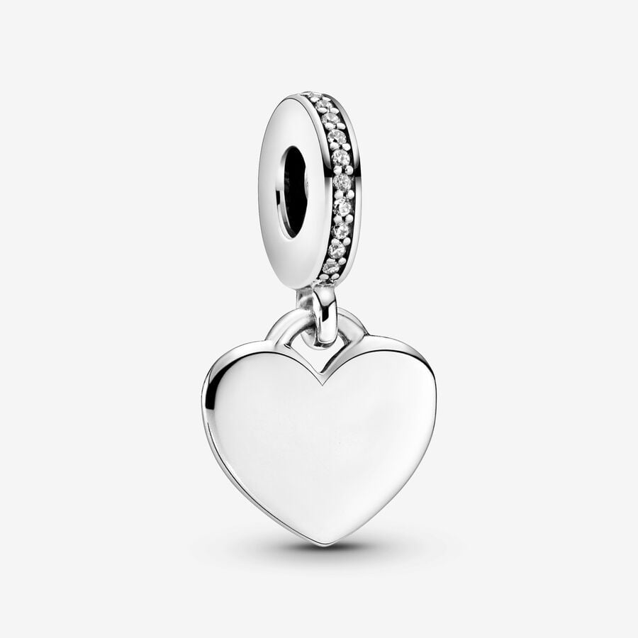 Pandora Engravable Heart Tag Dangle Charm