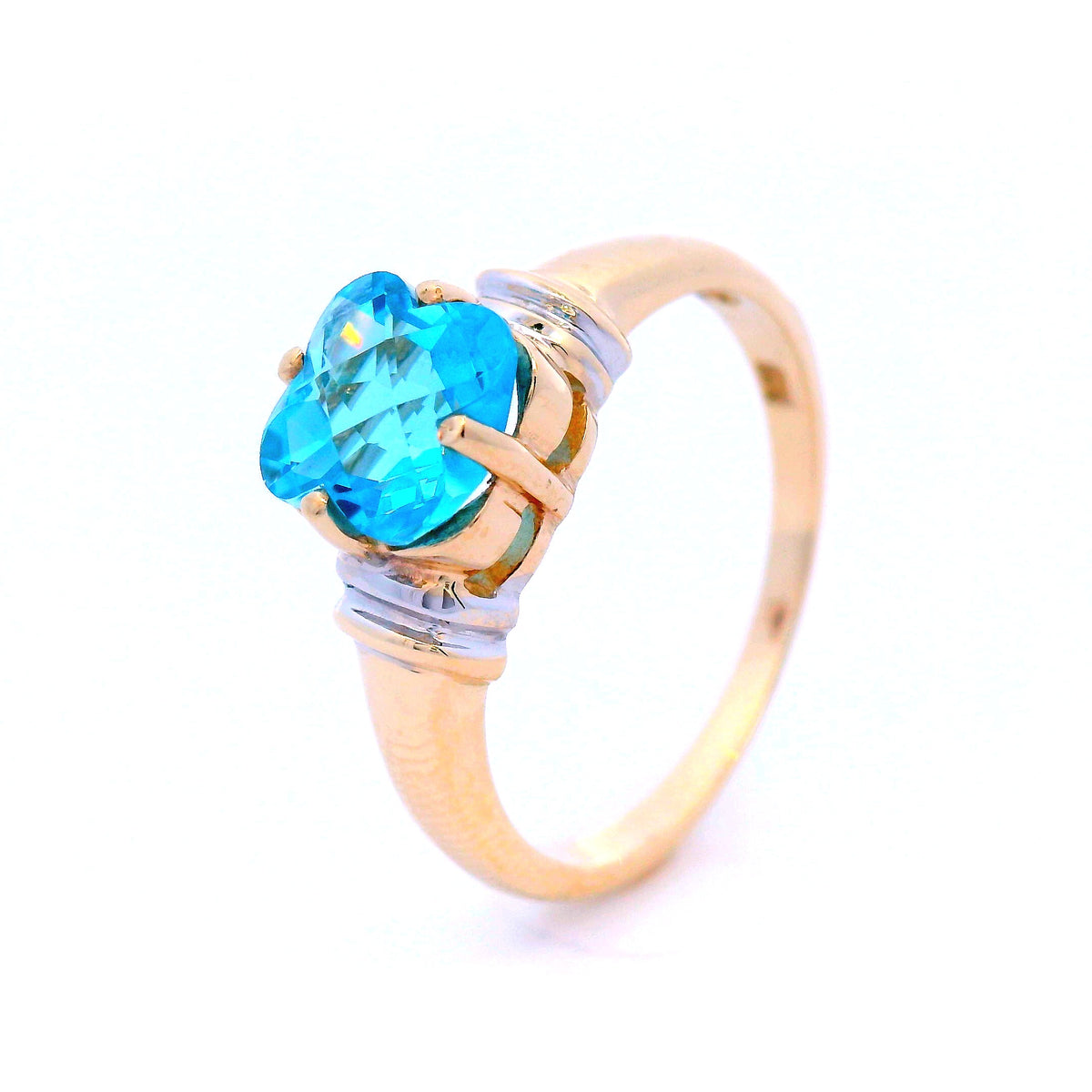 Topaz Dress Ring in Yellow Gold