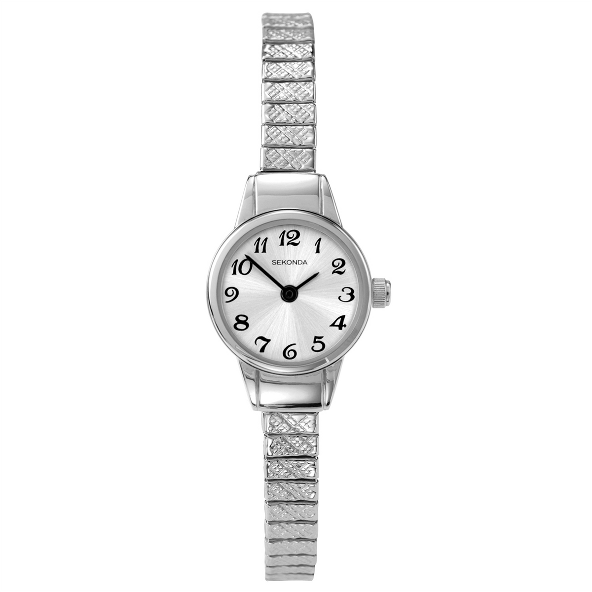 Sekonda Stretch Band Watch in Silver