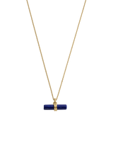 Kirstin Ash Lapis T-Bar Necklace