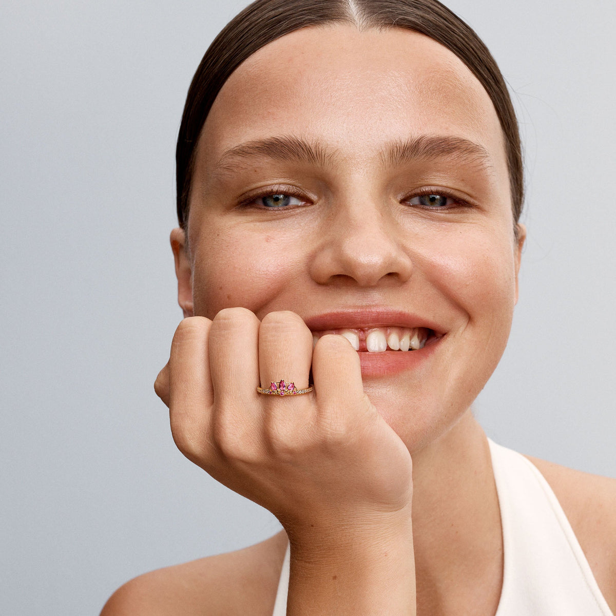 Pandora Disney Princess Rapunzel Tiara Ring