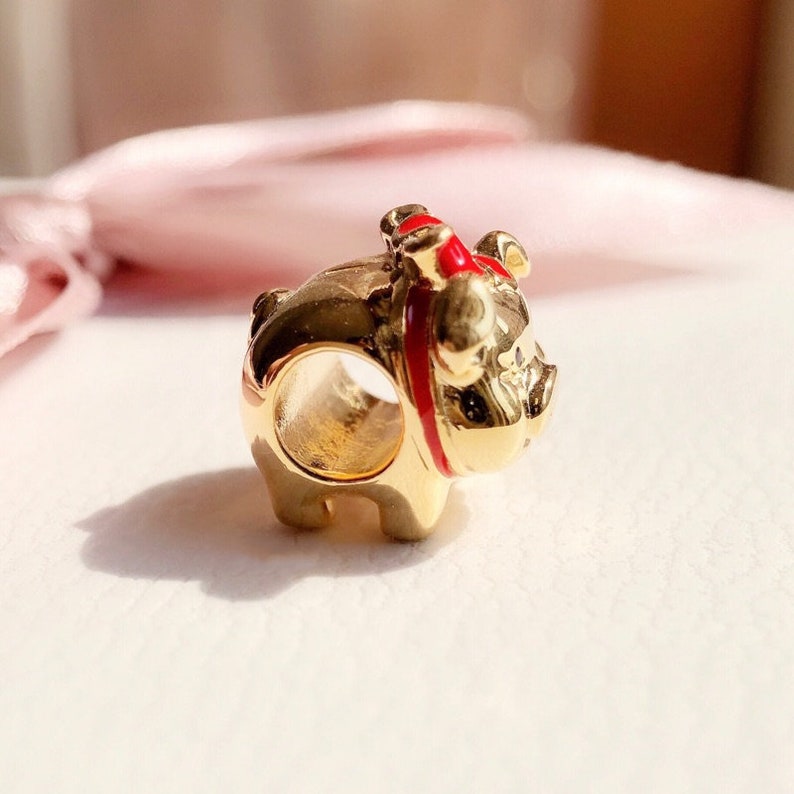 Chinese PIGGY BANK Genuine PANDORA SHINE