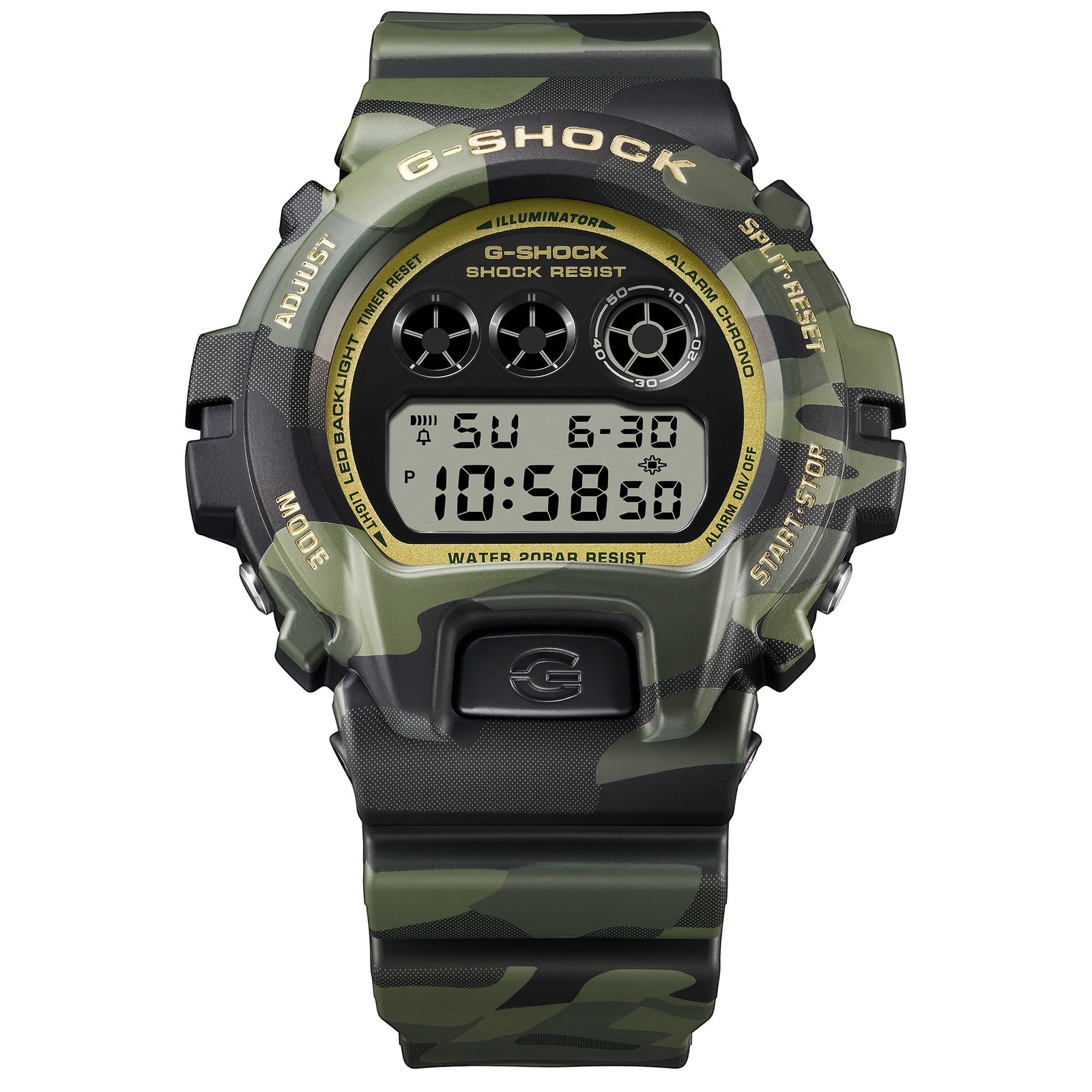 G Shock Dig Camo DW6900CMG-3D