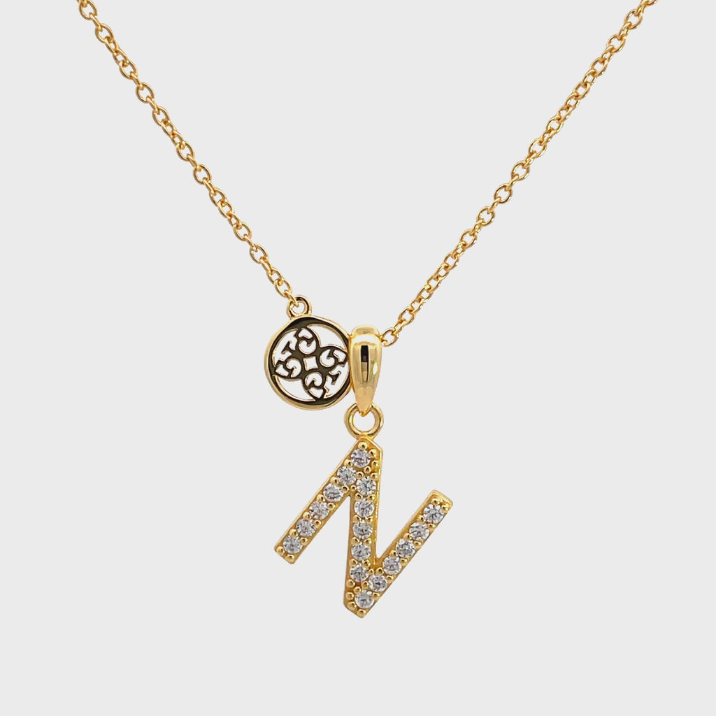 Georgini Luxury Letters A Initial Pendant