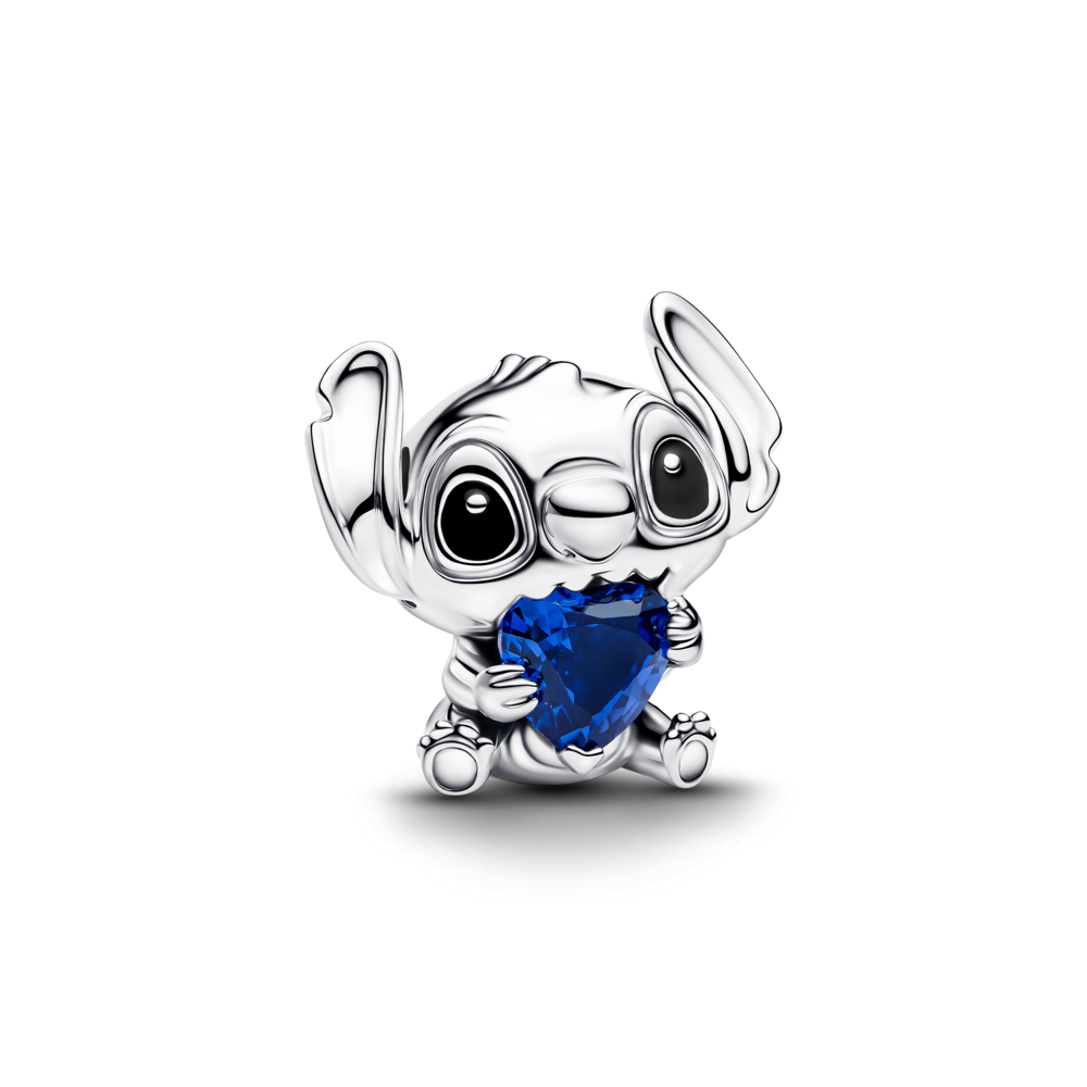 Pandora Disney Stitch Blue Heart Charm