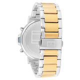 Tommy Hilfiger Two-Tone Steel Blue Dial Multi-function Men's Watch