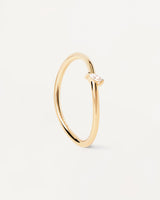 PDPaola Silver Leaf Ring Size 10