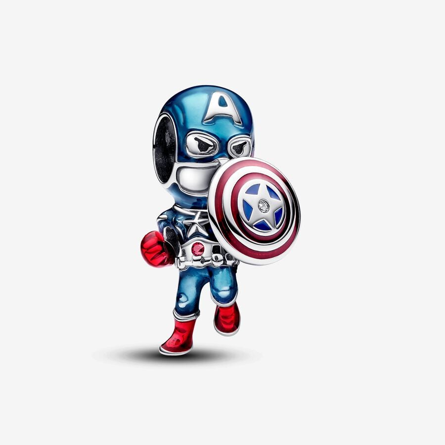 Marvel The Avengers Captain America Charm