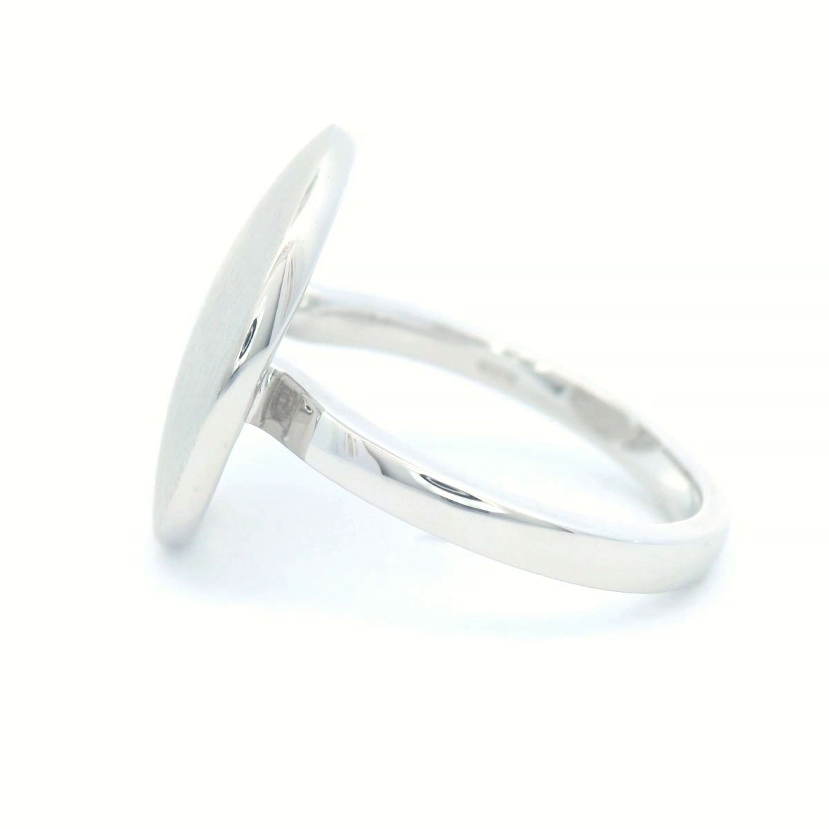 Sleek Modern Silver Ring