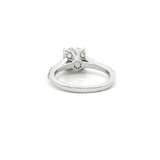 Engagement Ring Above Love Lab Grown Diamond