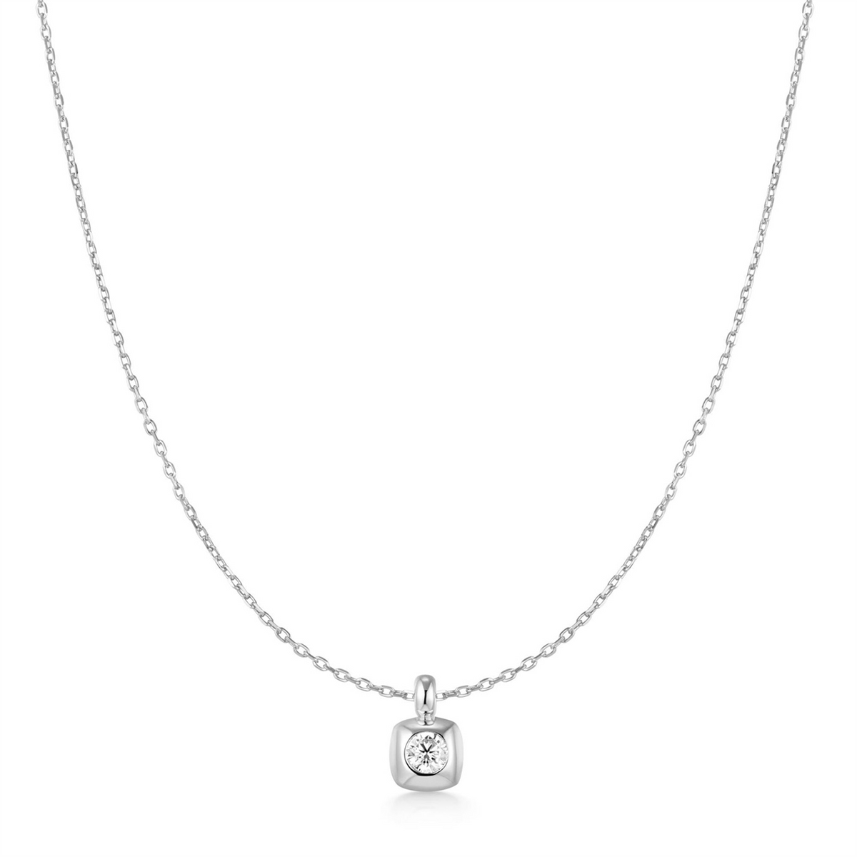 Ania Haie Cushion Drop Pendant Necklace