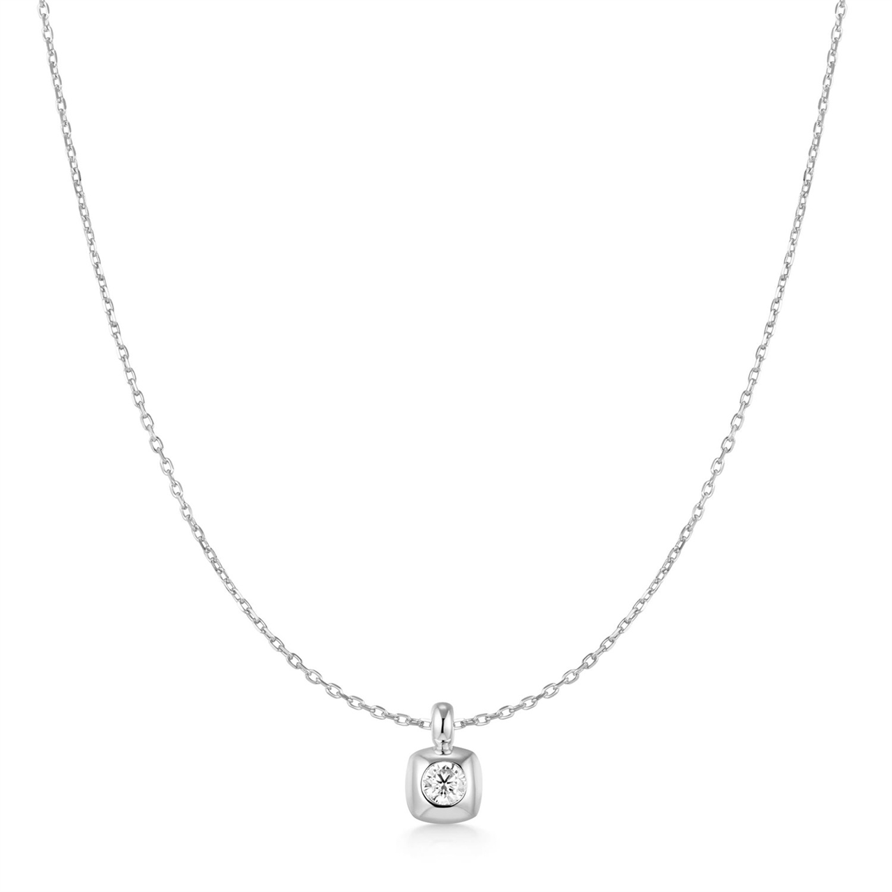Ania Haie Cushion Drop Pendant Necklace