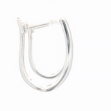 9CT W/G OVAL DIA SET HUGGIES TDW .50CT J/K .50CT1