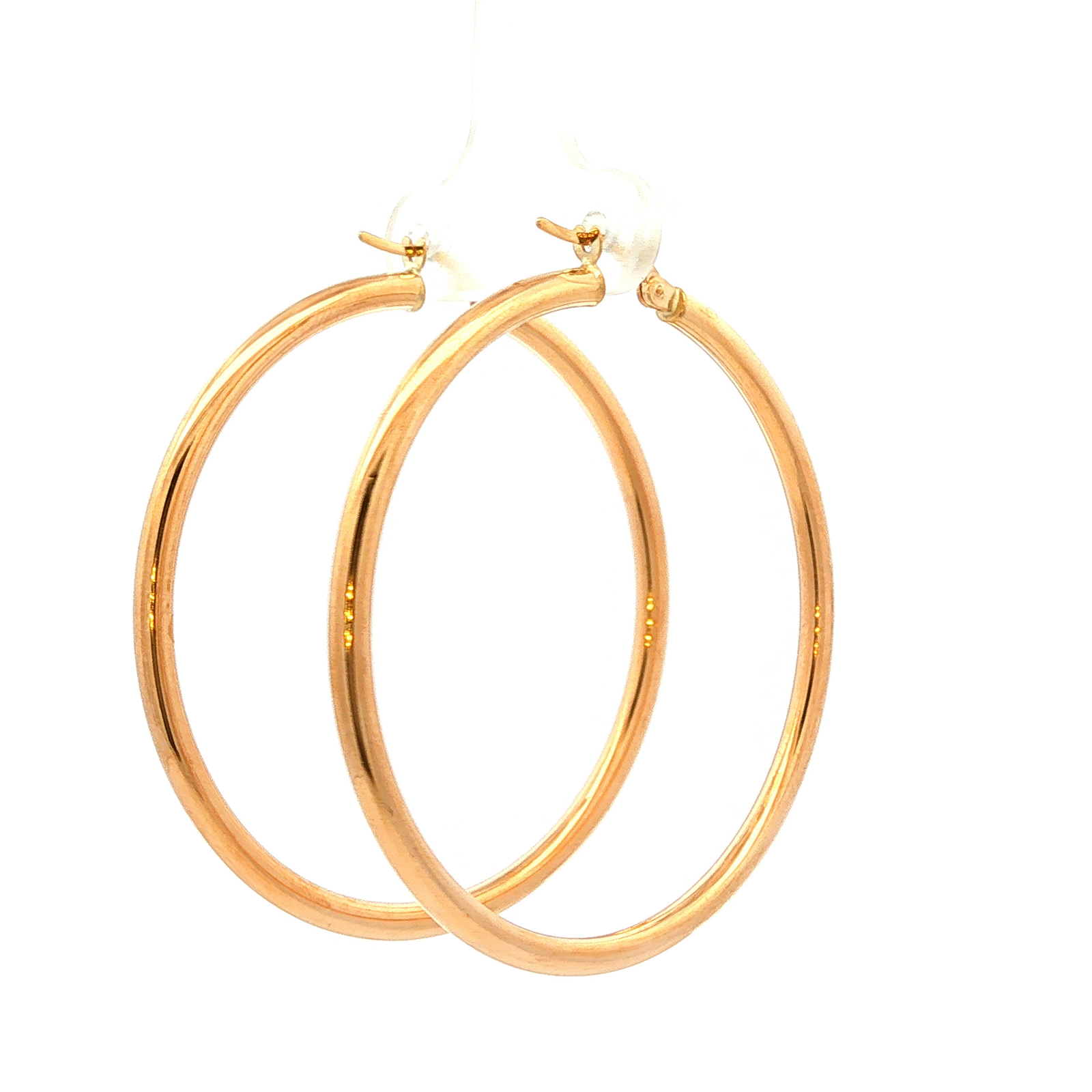 Classic Yellow Gold Hoop Earrings