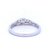 Diamond Engagement Ring Set in White Gold