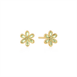 Ania Haie Mint Green Floral Stud Earrings