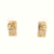 9 carat Yellow Gold Diamond Set Earrings