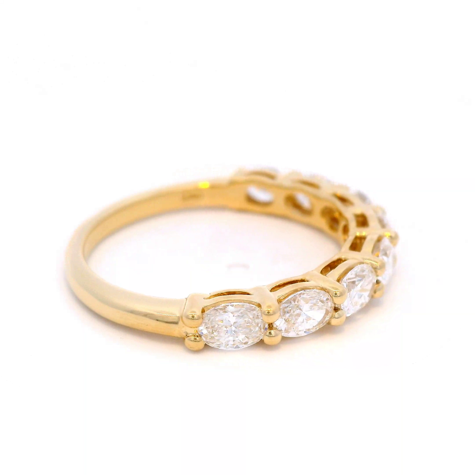 18 Carat Yellow Gold Diamond Dress Ring