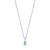 Ania Haie Turquoise Drop Pendant Silver Necklace.