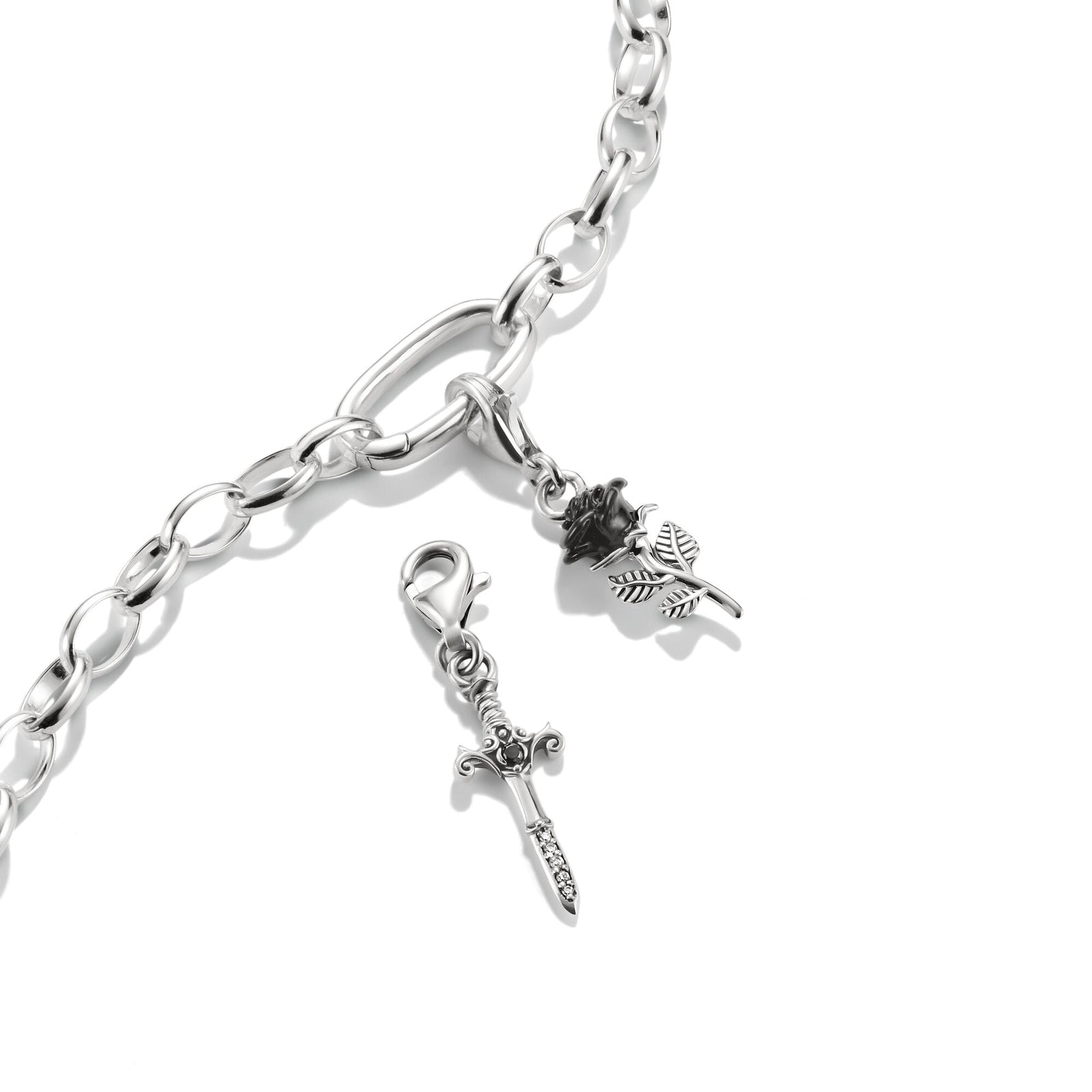 THOMAS SABO Charm Pendant True Romance Sword