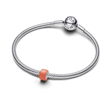 Pandora Orange Murano Glass Mini Charm