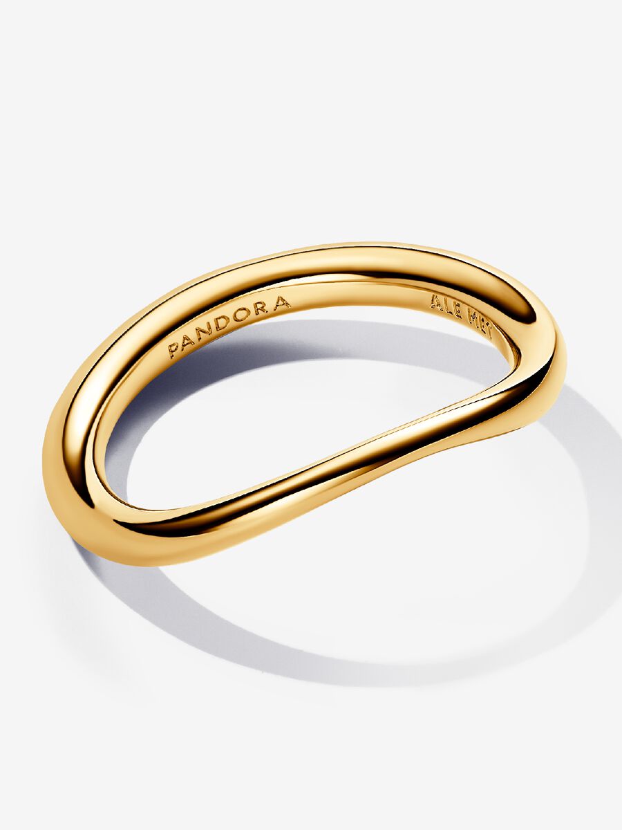 Organically Shaped Band Ring