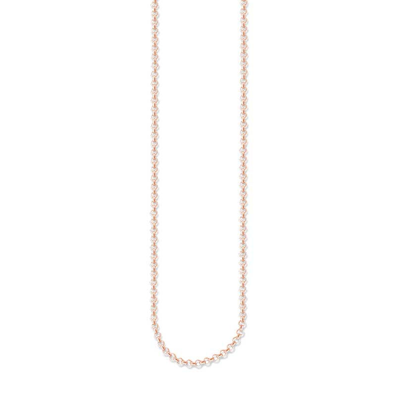 Thomas Sabo Rose Gold Round Belcher Chain