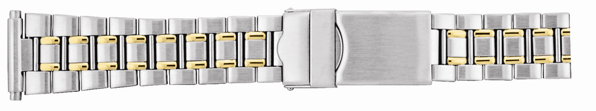 Gents Stainless Steel 2-Tone Watchband