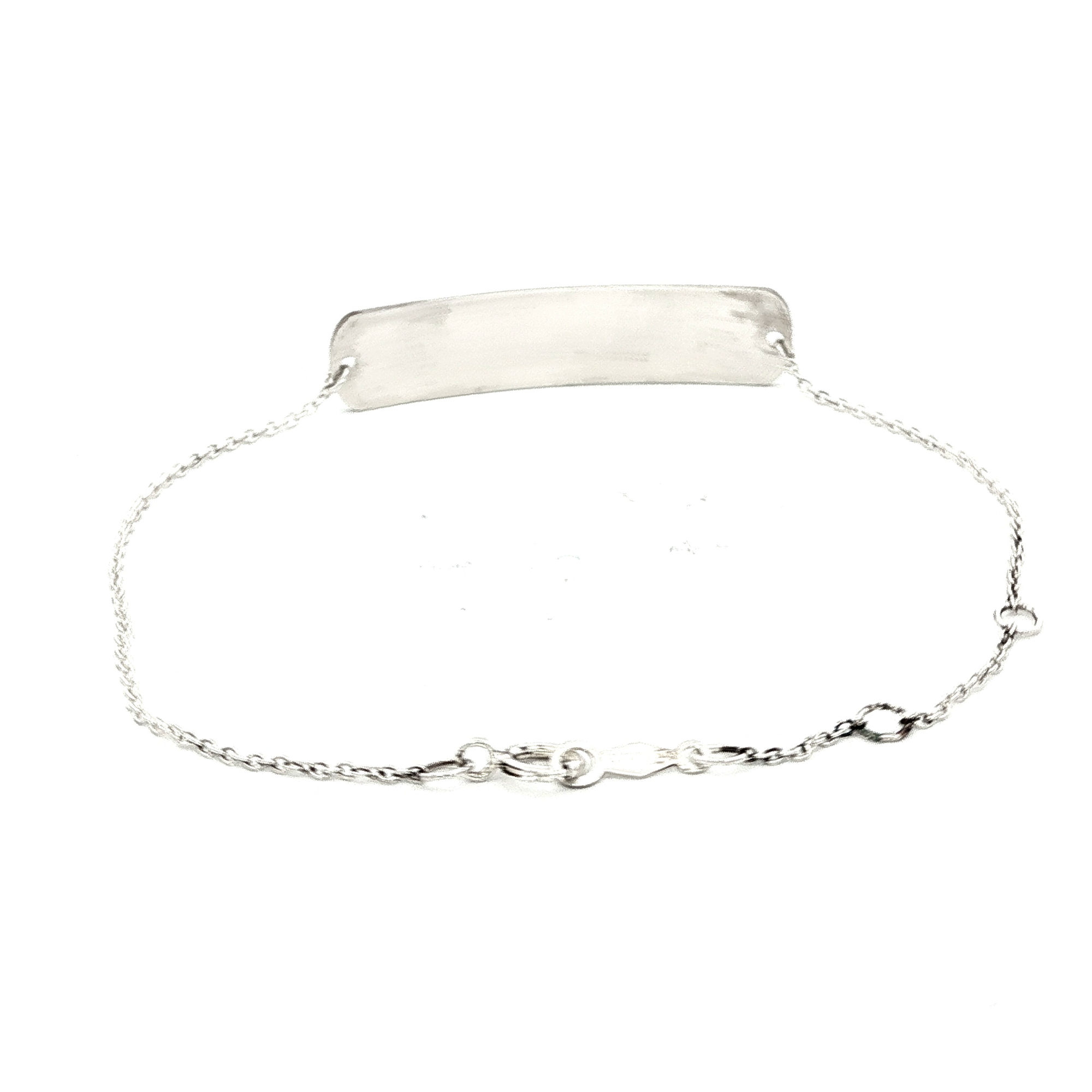 Engravable Curved Medical Bracelet