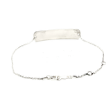 Engravable Curved Medical Bracelet