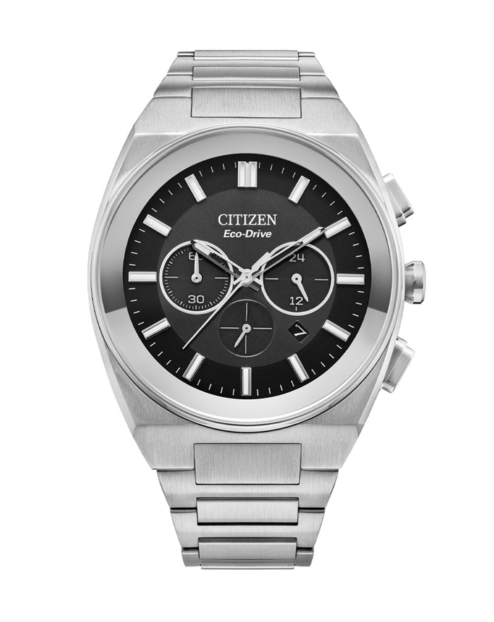 Citizen Axiom SC Black Dial Stainless Steel Bracelet