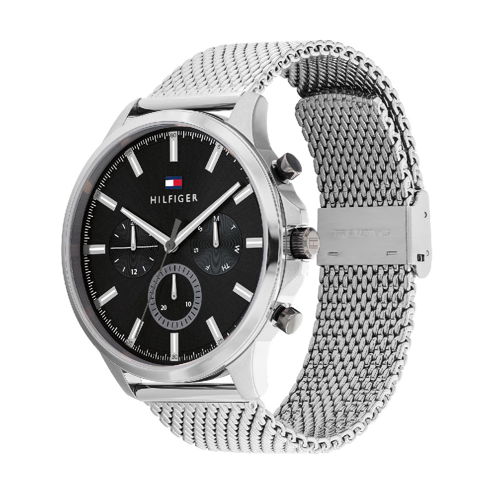 Tommy Hilfiger "Ryder" Collection Multifunction Mesh Mens Watch