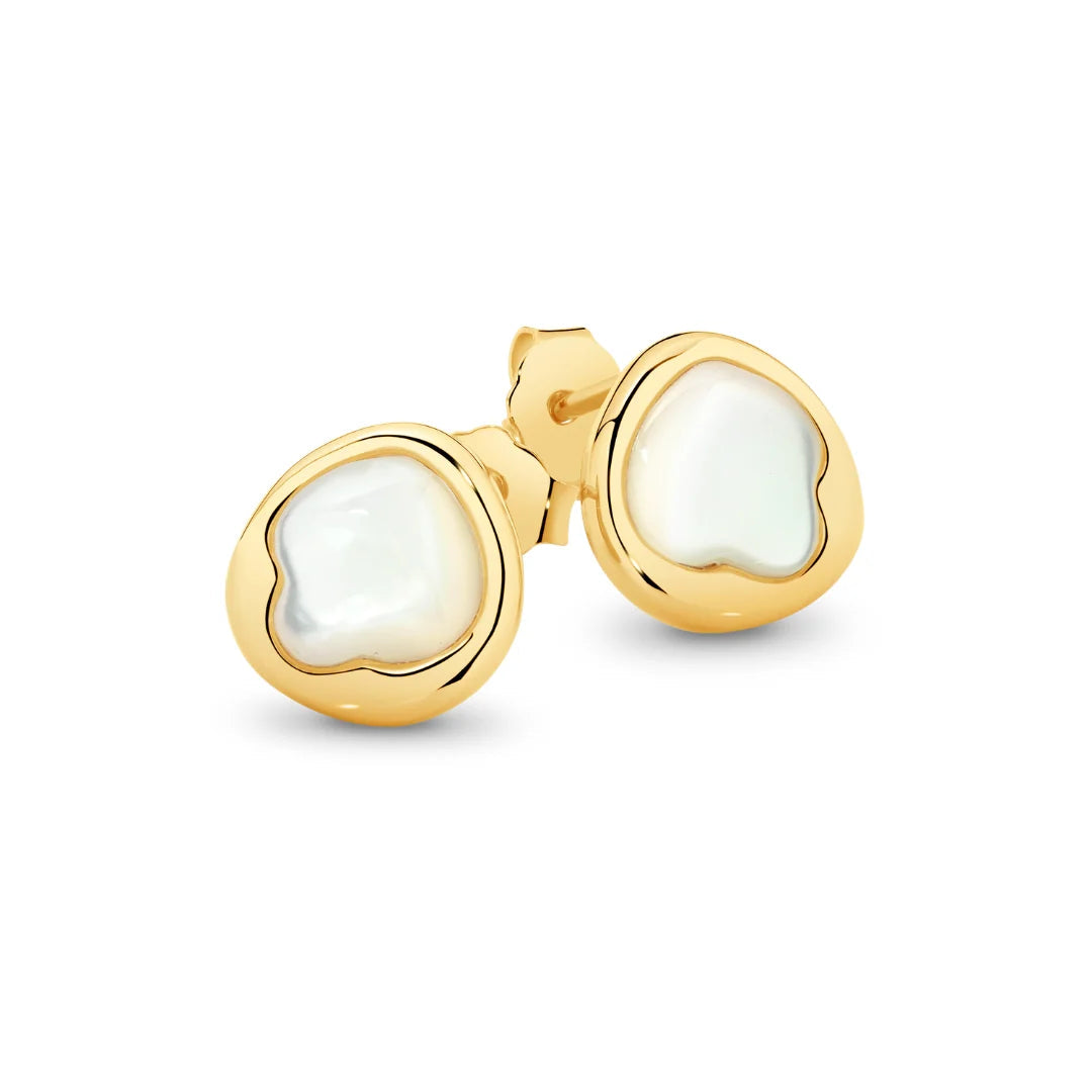 IKECHO Kiara Mother of Pearl Stud Earrings