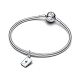 Pandora Santa Letter Sterling Silver Dangle